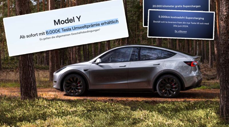 Tesla vill få fart på bilförsäljningen i Europa med nya kampanjer