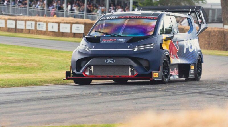 Video: Fords eldrivna transportbil segrare på Goodwood Festival of Speed