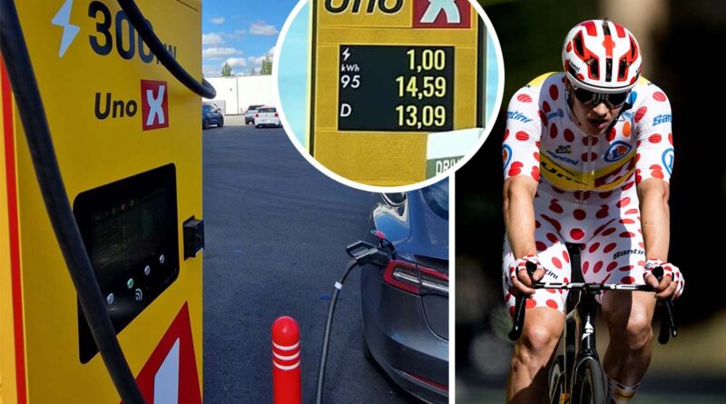 Cyklister får snabbladdning att kosta 1 kr/kWh i Danmark och Norge