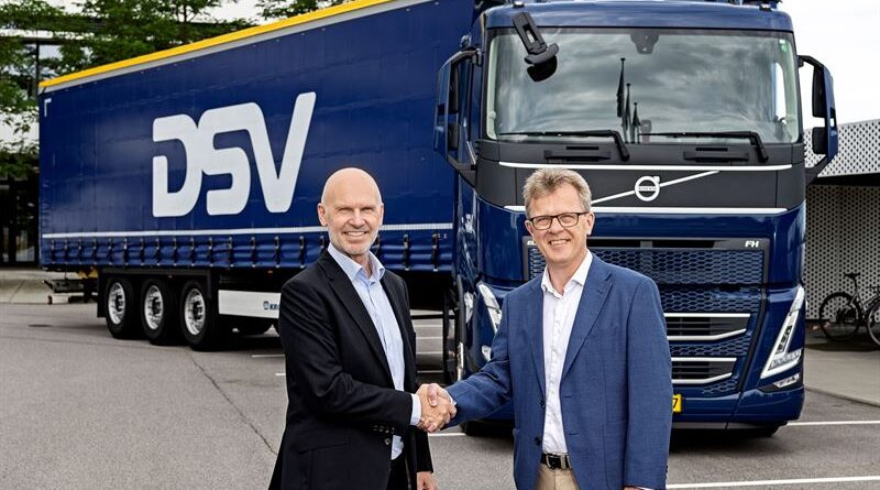 Volvo får stororder på 300 eldrivna lastbilar från DSV