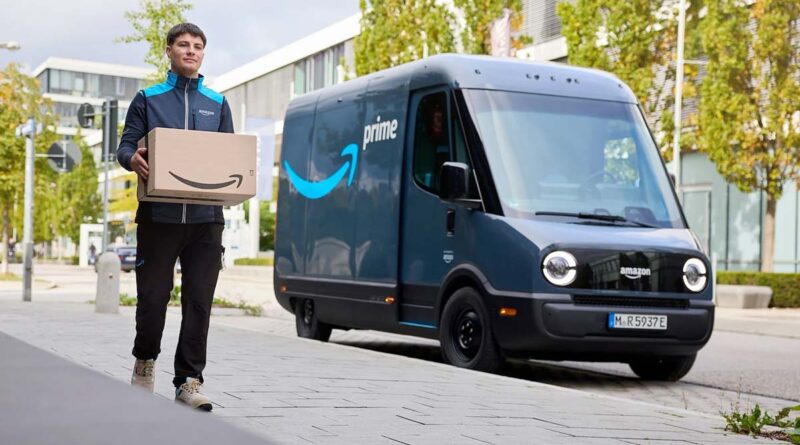 Nu rullar 15000 eldrivna leveransbilar hos Amazon