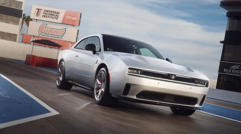 Säljstart för muskelikonen Dodge Charger med eldrift