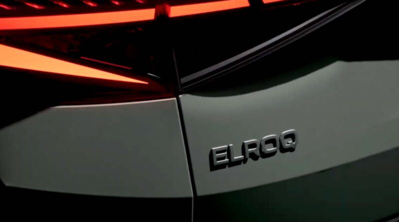 Skoda Elroq har världspremiär 1 oktober – ny teaserfilm