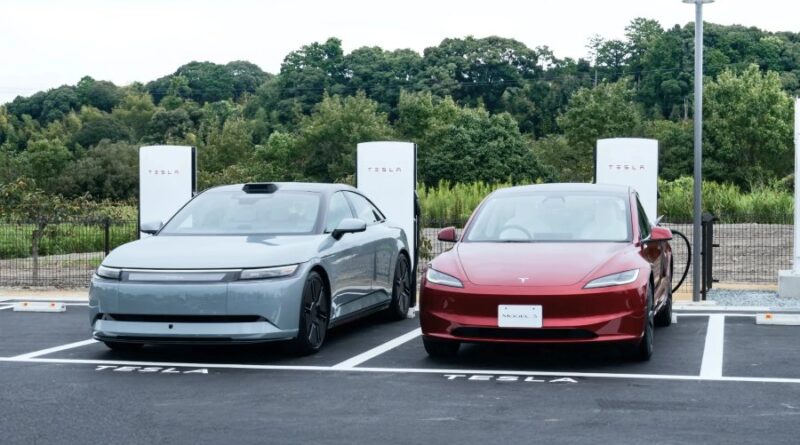 Även Sony satsar på Teslas laddstandard i USA