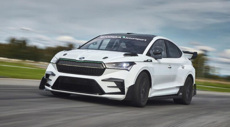 Skoda presenterar racing med elbilar – visar Enyaq RS Race