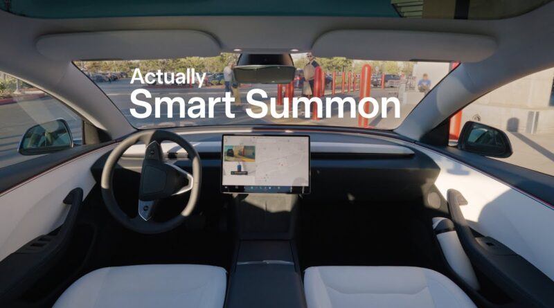 Video: Tesla visar upp Actually Smart Summon