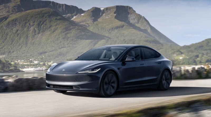 Ny Tesla Model 3 med ännu längre räckvidd lanserad – 702 km