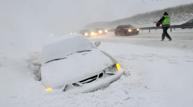 Elbilar i snökaos: Hur länge räcker batteriet?