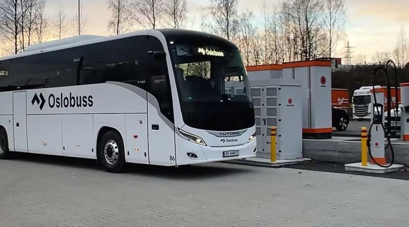 Oslo får stor laddstation för eldrivna bussar och lastbilar