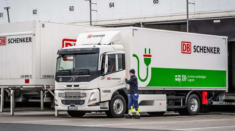 DB Schenker tar storleverans av eldrivna lastbilar från Volvo