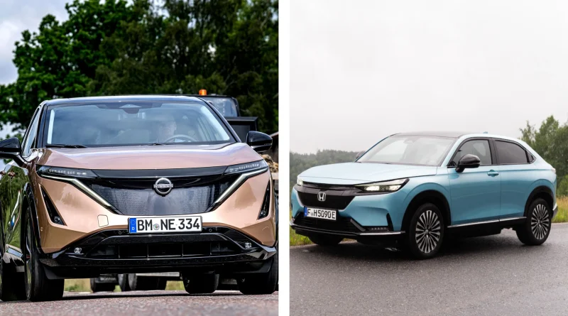 Utveckling av elbilar kan få Nissan och Honda att gå ihop