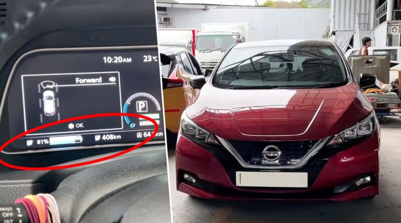 Dubblar räckvidden på gammal Nissan Leaf med nytt batteri