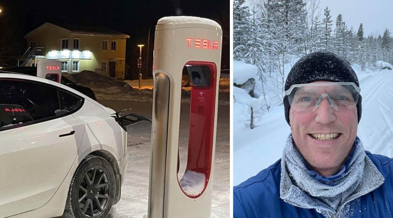 Laddkris eller överdrift? Vad hände egentligen vid Teslas snabbladdare i Malung?